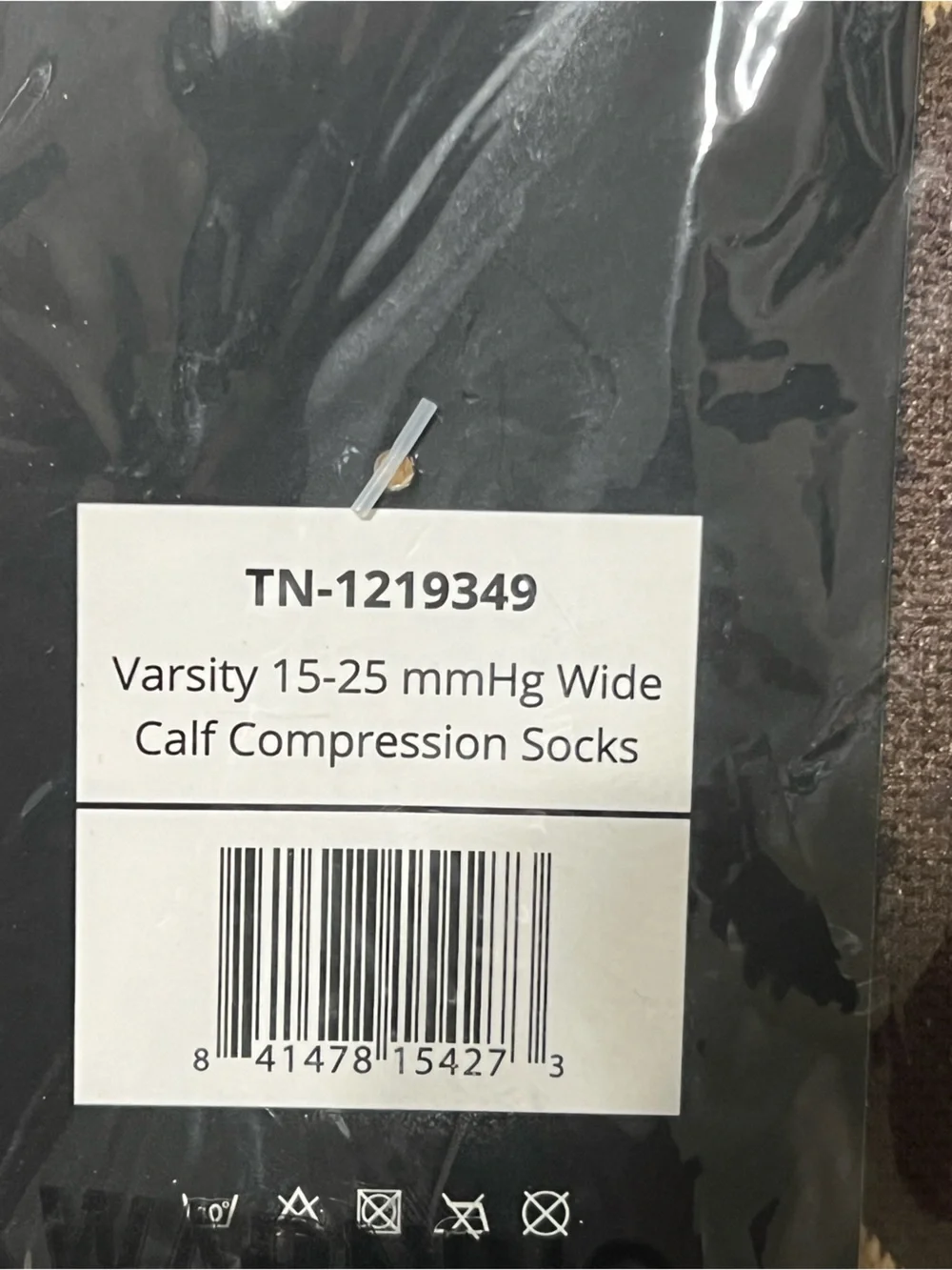 CLOSET CLEAN OUT - New LISH Compression Socks -Tan & Beige Med Large (2pcs)